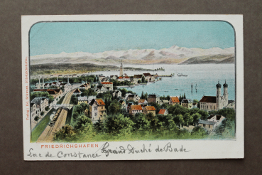 Ansichtskarte AK Felle 1900-1925 Friedrichshafen Eisenbahn